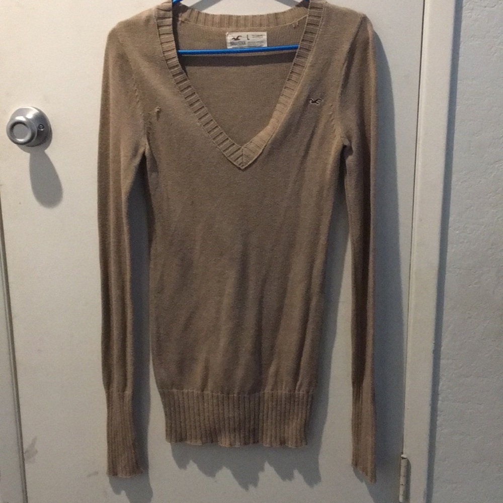Hollister sweater.